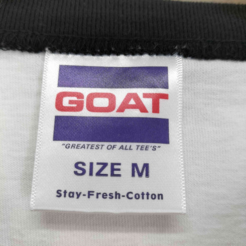 ゴート GOAT ROAD SERVICE S/S RINGER TEE SHIRT メンズ M
