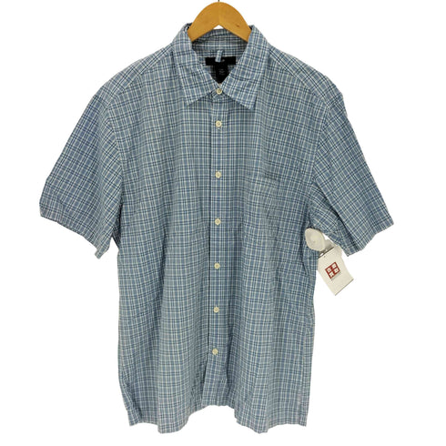 ギャップ Gap 00S レギュラーカラーS/S チェックシャツ メンズ import:L