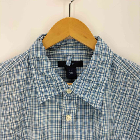 ギャップ Gap 00S レギュラーカラーS/S チェックシャツ メンズ import:L