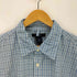ギャップ Gap 00S レギュラーカラーS/S チェックシャツ メンズ import:L