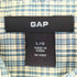 ギャップ Gap 00S レギュラーカラーS/S チェックシャツ メンズ import:L