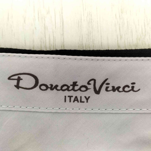 Donato Vinci カシミヤ混センタープリーツウール2タックスラックス メンズ 78