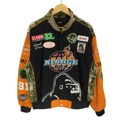 エクストララージ XLARGE 23AW CUSTOM RACING JACKET カスタム レーシング ジャケット スタジャン メンズ import:L