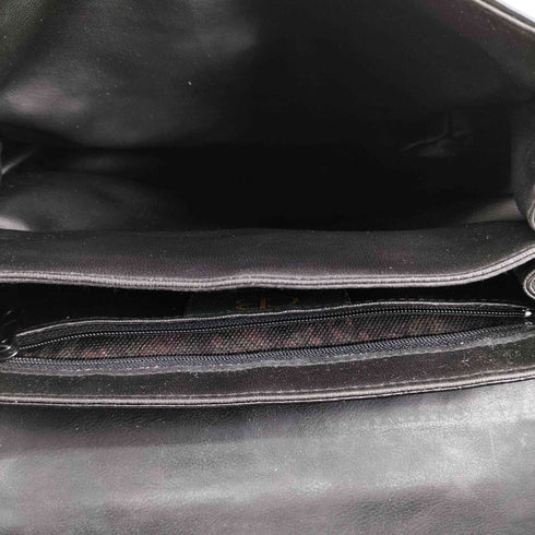 CB PELLETTERIE イタリア製 本革クロコ型押しショルダーバッグ レディース