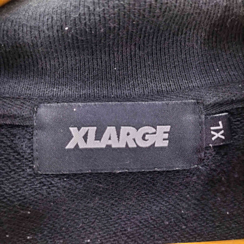 エクストララージ XLARGE 24SS Striped Rib Half Zip Sweat トライプド リブ ハーフ ジップ スウェット トレーナー メンズ import:XL