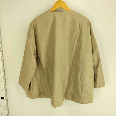カミシマチナミ KAMISHIMA CHINAMI YELLOW フロントプリント ノーカラー ジャケット レディース JPN:38