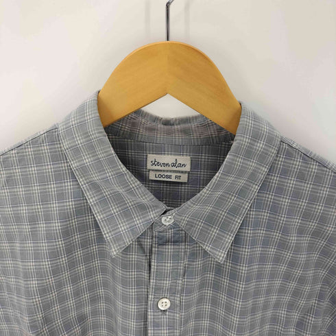 スティーブンアラン Steven Alan 80 PIN/OX REGULAR COLLAR SHIRT-LOOSE/シャツ メンズ JPN:M