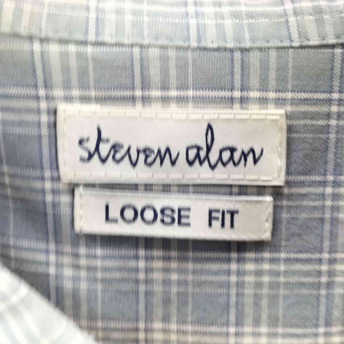 スティーブンアラン Steven Alan 80 PIN/OX REGULAR COLLAR SHIRT-LOOSE/シャツ メンズ JPN:M