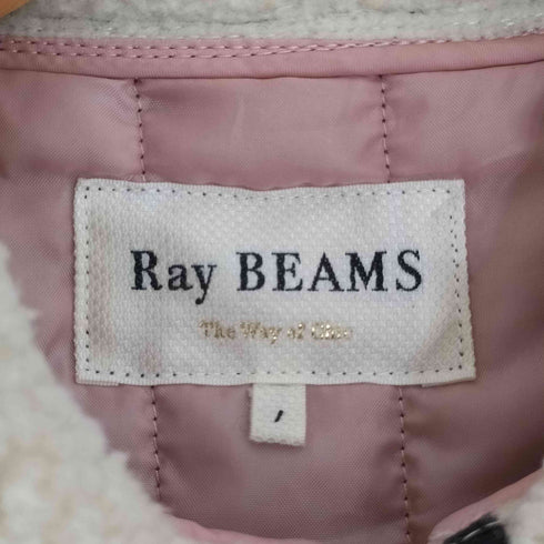 レイビームス Ray BEAMS ボア衿 キルティング ブルゾン レディース JPN:1