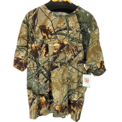 Outfitters Ridge アウトフィッターズリッジ 迷彩 リアルツリーカモ ポケット 半袖 Tシャツ ビックサイズ メンズ JPN:XL