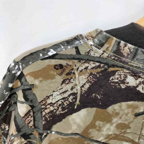 Outfitters Ridge アウトフィッターズリッジ 迷彩 リアルツリーカモ ポケット 半袖 Tシャツ ビックサイズ メンズ JPN:XL