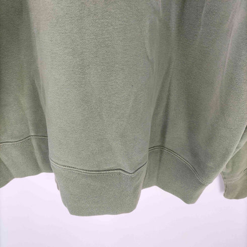 ギャップ Gap オーバーサイズ エンブロイダリー ミニアーチ クルー スウェット 前V Vガゼット メンズ import:L