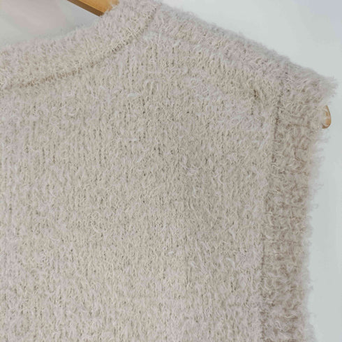 ザラ ZARA faux fur vest フェイクファーベスト レディース import:M