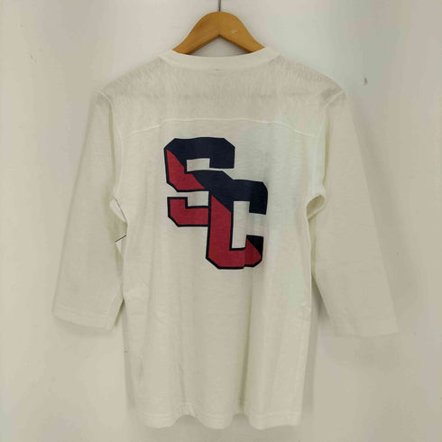 チャンピオン Champion カレッジプリント 7分袖 フットボール メンズ import:M