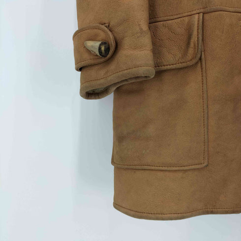 ゴールデンベアー Golden bear USA製 ムートン ダッフル コート メンズ import:L