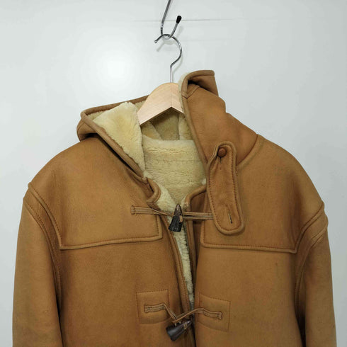 ゴールデンベアー Golden bear USA製 ムートン ダッフル コート メンズ import:L