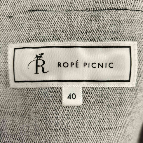 ロペピクニック Rope Picnic ノーラペルジャケット レディース JPN:40
