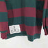 ポロバイラルフローレン Polo by RALPH LAUREN 90S ナンバリング ロゴ プリント ワッペン ボーダー コットン ラガー シャツ メンズ import:M