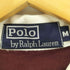 ポロバイラルフローレン Polo by RALPH LAUREN 90S ナンバリング ロゴ プリント ワッペン ボーダー コットン ラガー シャツ メンズ import:M