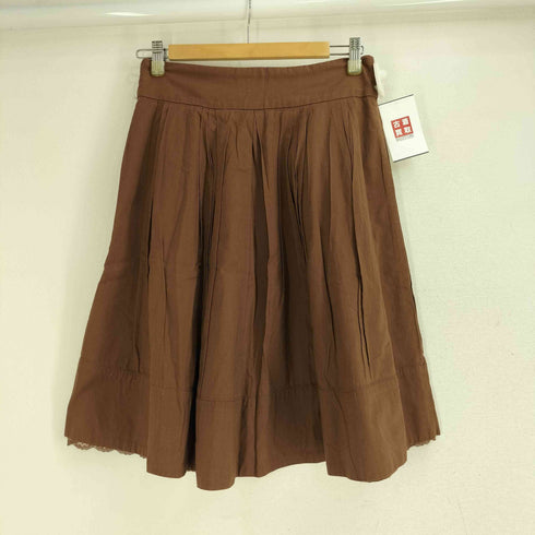 ギャップ Gap 00S コットン 3タック スカート レディース JPN:1