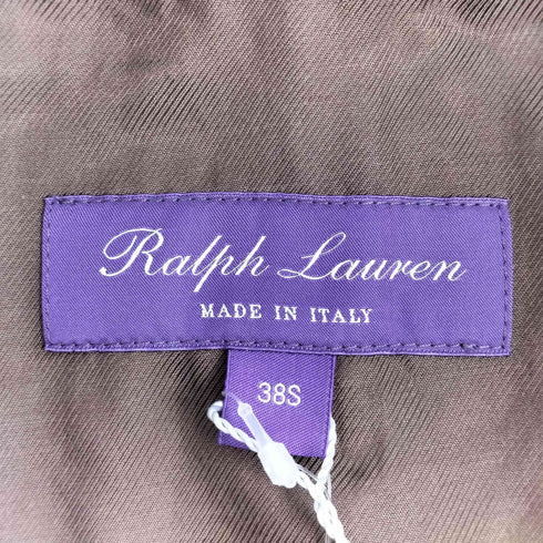 ラルフローレンパープルレーベル RALPH LAUREN PURPLE LABEL イタリア製 総シルク ヘリンボーン バルマカーンコート メンズ 38S