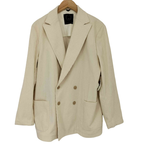T-JACKET コーデュロイ4Bダブルジャケット メンズ import:L