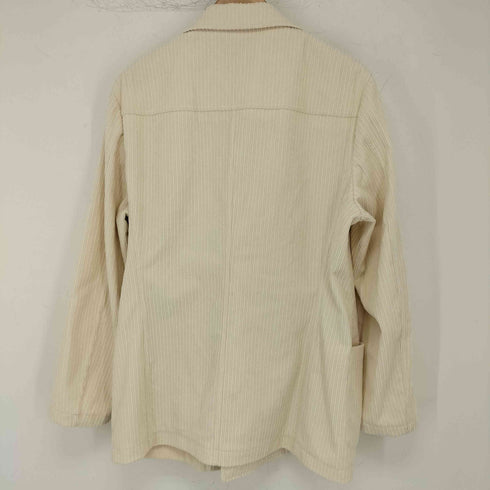 T-JACKET コーデュロイ4Bダブルジャケット メンズ import:L