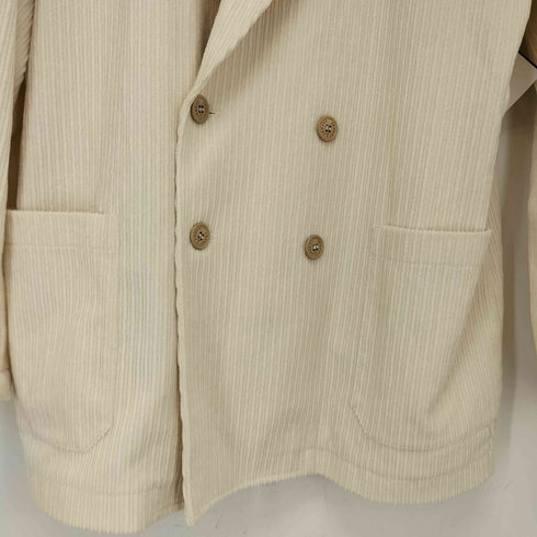T-JACKET コーデュロイ4Bダブルジャケット メンズ import:L
