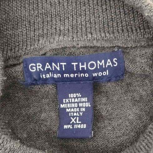 GRANT THOMAS メリノウールニット メンズ JPN:XL
