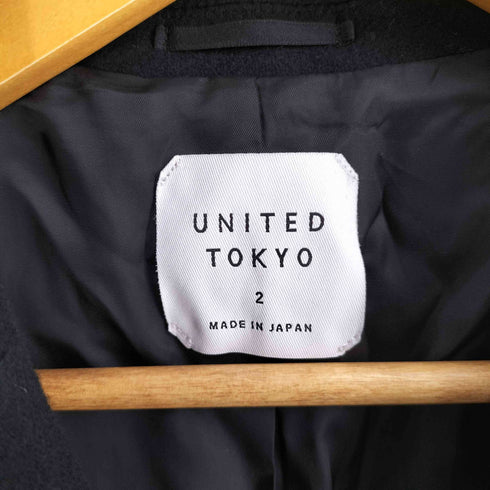 ユナイテッドトウキョウ UNITED TOKYO 撥水 SUPER140 チェスターコート メンズ JPN:2
