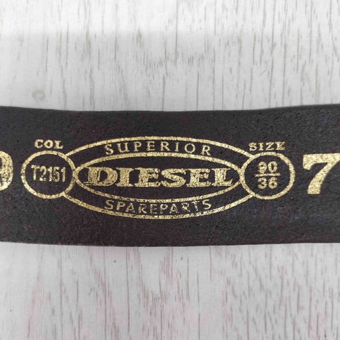 ディーゼル DIESEL B-LINE X03737 レザーベルト メンズ 90/86