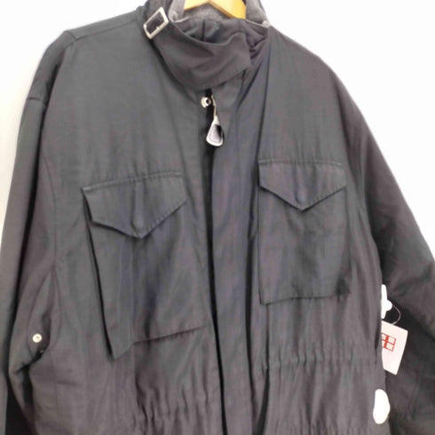 ポロバイラルフローレン Polo by RALPH LAUREN 90S 裏地キルティング チンストラップ スタンドネック 中綿 フィールド ジャケット メンズ LL