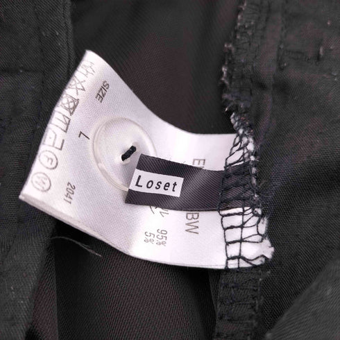 エルノロゼット Ellno Loset センターシームフレアパンツ メンズ JPN:L