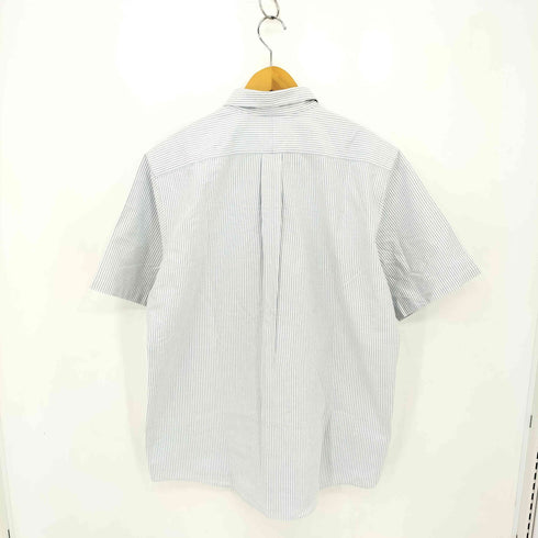 エルエルビーン L.L.Bean WRINKLE RESISTANT 半袖ストライプBDシャツ メンズ