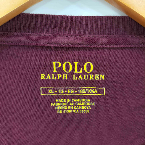 ポロラルフローレン POLO RALPH LAUREN ポニー刺繍 ロングスリーブTシャツ メンズ import:XL