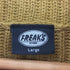 フリークスストア FREAKS STORE ビッグシルエット 畔編み ハーフジップニット メンズ JPN:L