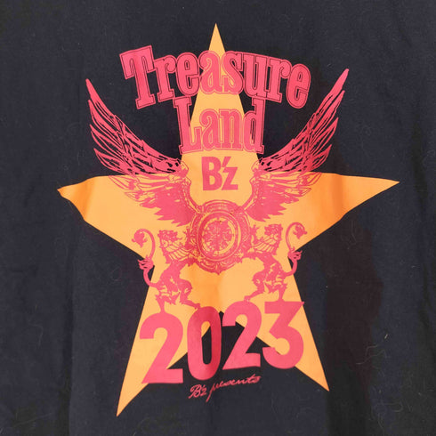 ロックミュージシャン Treasure Land 2023 ライブTシャツ メンズ JPN:S