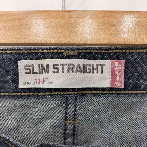 リーバイス Levis 514 ボタン裏4051刻印 SLIM STRAIGHT ブーツカットデニム メンズ W34 L32