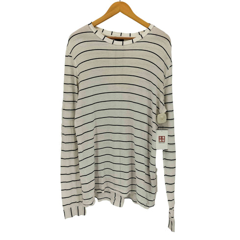 ディーゼル DIESEL 00s Y2K COSMIC NOISE ボーダーカットソー メンズ L