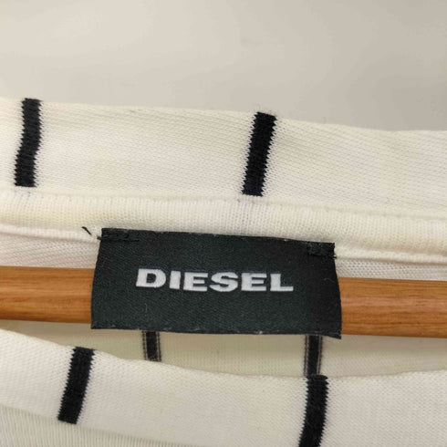 ディーゼル DIESEL 00s Y2K COSMIC NOISE ボーダーカットソー メンズ L