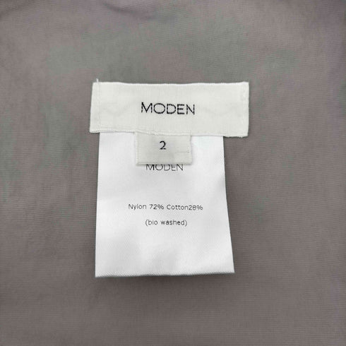 MODEN ジップデザイン ナイロンパンツ メンズ JPN:2