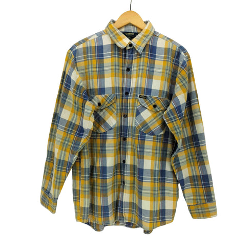 オシュコシュ OSHKOSH B'GOSH 90s インド製 ヘビーネル チェックシャツ メンズ 15 1/2