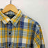 オシュコシュ OSHKOSH B'GOSH 90s インド製 ヘビーネル チェックシャツ メンズ 15 1/2