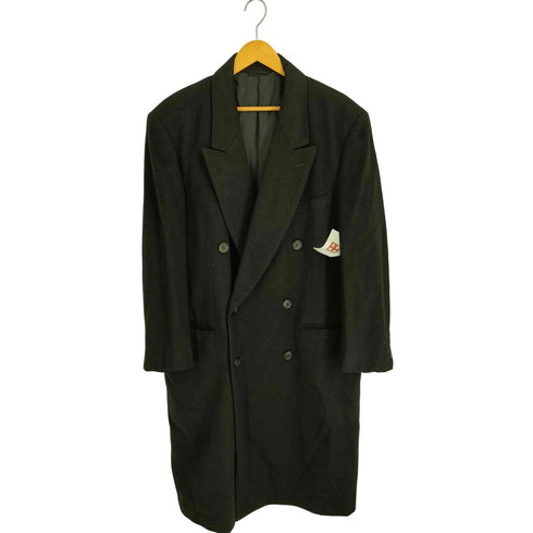 PURE CASHMERE ダブル チェスターコート メンズ import:M