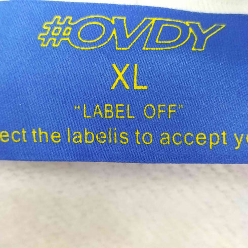OVDY フロントプリントプルオーバーパーカー メンズ import:XL