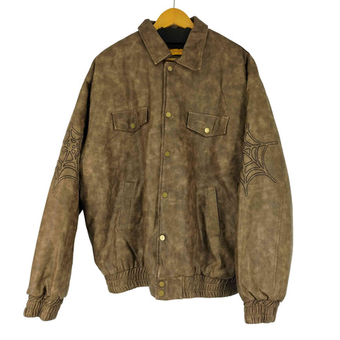 WOODLISE フェイクレザージャケット メンズ JPN:XL