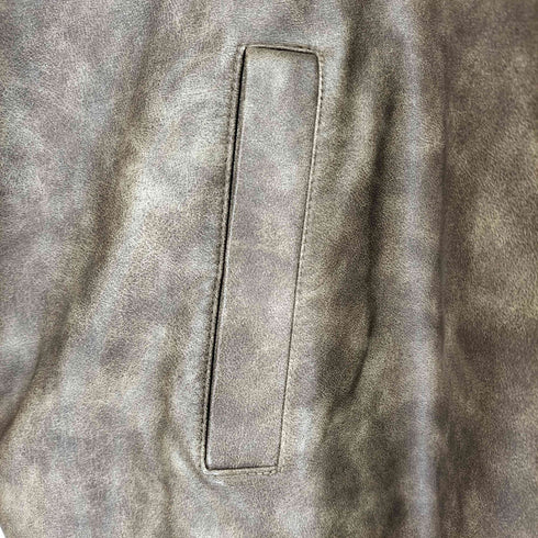 WOODLISE フェイクレザージャケット メンズ JPN:XL