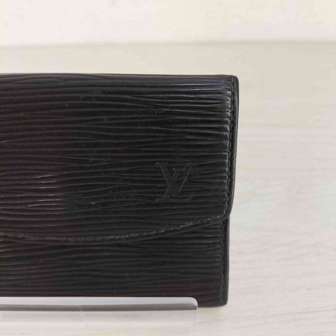 ルイヴィトン LOUIS VUITTON エピレザー ロゴ刻印 コインケース メンズ
