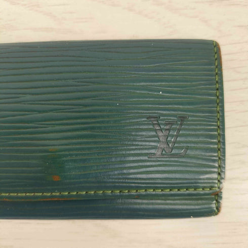ルイヴィトン LOUIS VUITTON エピレザー ロゴ刻印 キーケーズ メンズ