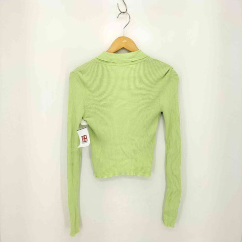 アモーメント amomento RIB TWO WAY ZIP-UP CARDIGAN カーディガン レディース 0